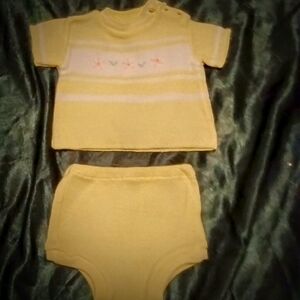 Vintage Infant Sweater Set